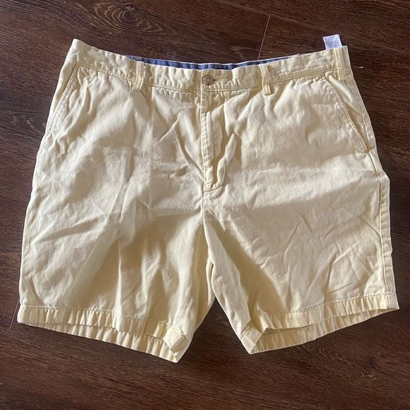 Nautica Classic Fit Deck Shorts in Yellow (Snapdragon), Men's Size 40W, MP $55 - Picture 5 of 15